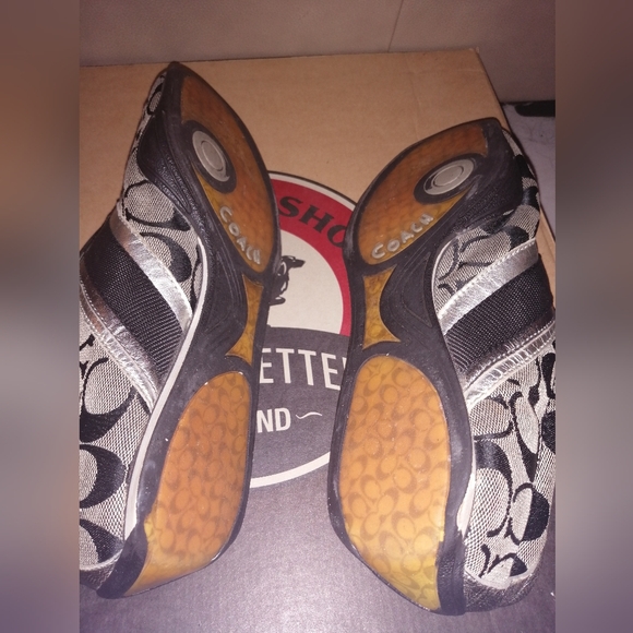 Coach Jayme Q582 Signature Sneakers Size 8M - Picture 7 of 10